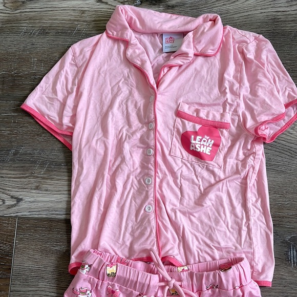 Leah Ashe pajama set NWOT Size M - Picture 2 of 4